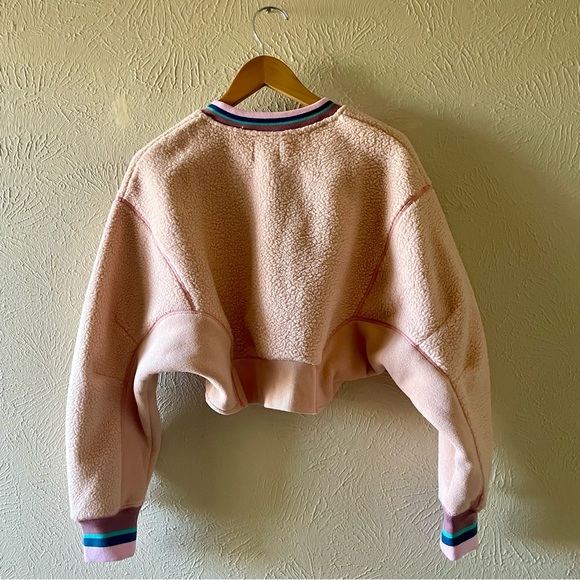 🎉HP🎉 NWT BDG Collins Fleece Pullover Sweatshirt in Peach - Picture 5 of 7